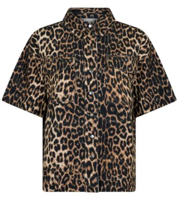 Neo Noir Skjorte Tiki Leopard