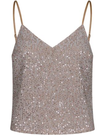 Neo Noir Top Elinas Glitter Sand