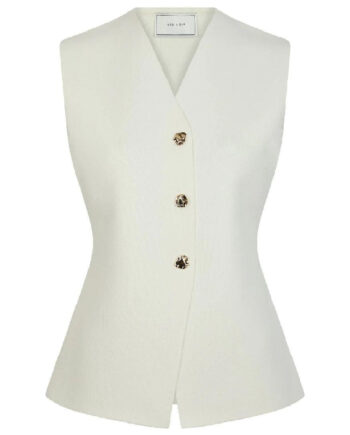 Neo Noir Vest Sway Smooth Off White