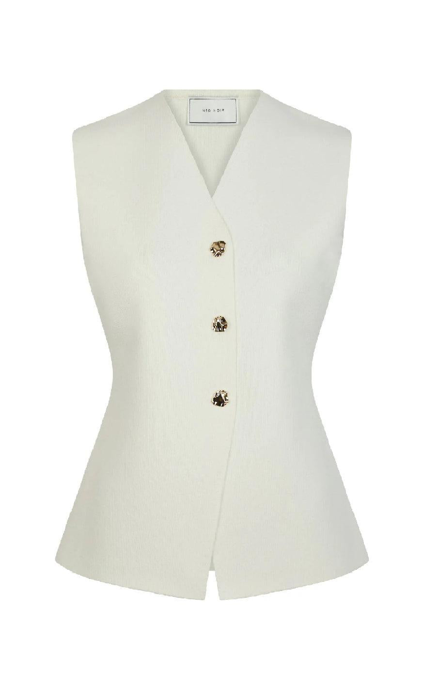 Neo Noir Vest Sway Smooth Off White
