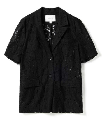 Noella Blazer Leanne Lace Black