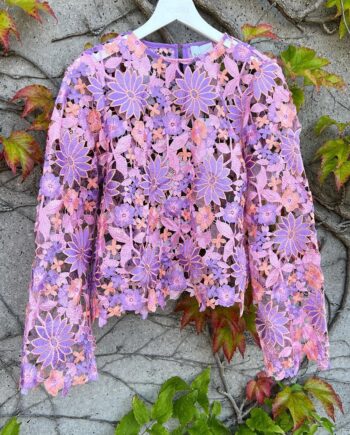 Noella Bluse Kezzie Lilac Mix