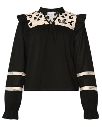 Noella Bluse Salba Black