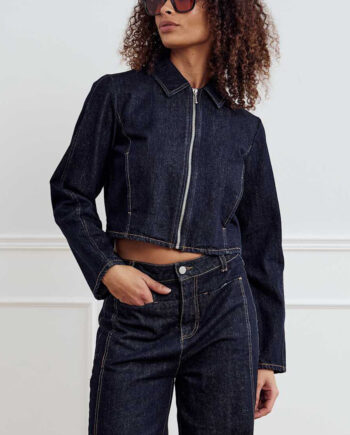 Noella Jakke Jessi  Blue Unwashed