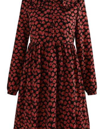 Noella Kjole Dania Rose Print