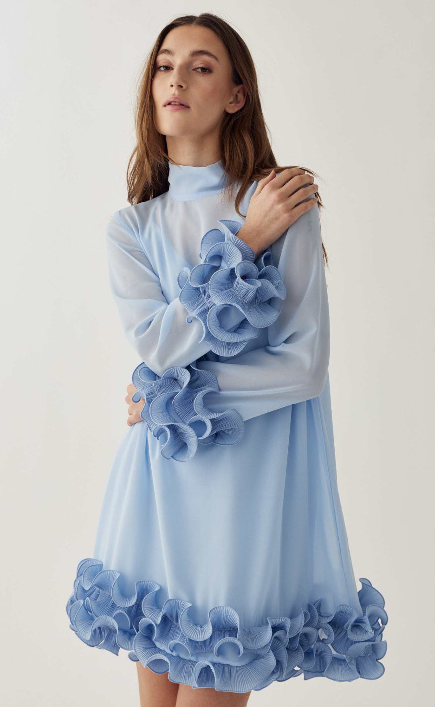 Noella Kjole Latania Sky Blue