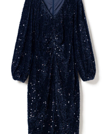Noella Kjole Teagan Lg Navy Blue