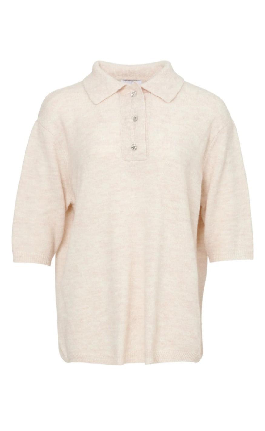 Noella Polo Elsa Nature White