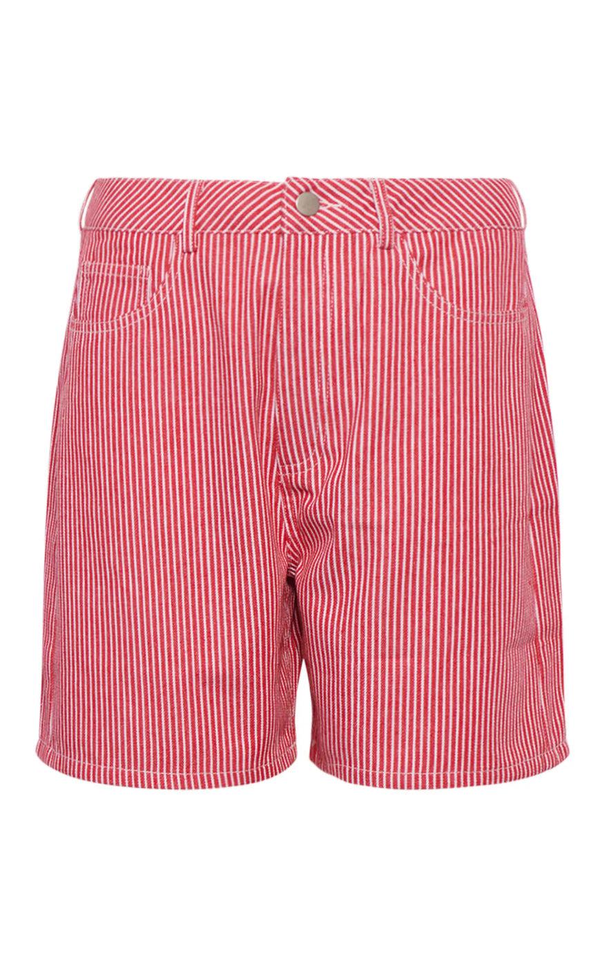 Noella Shorts Spencer Red White Stripe