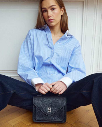 Noella Skjorte Lakelynn Blue White Stripe