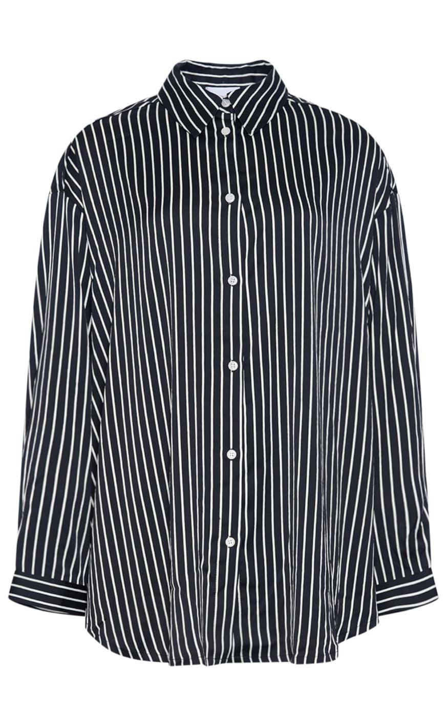 Noella Skjorte Suri Taya Black Stripe