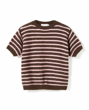 Noella Strik Monikah Brown Rose Stripe