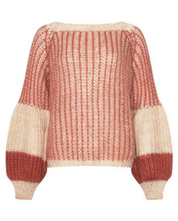 Noella Striktrøje Liana Knit Rose Cream