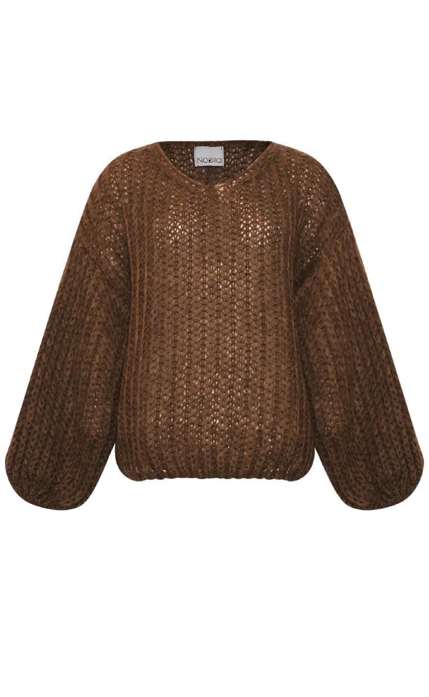 Noella Sweater Joseph Chocolate Melange
