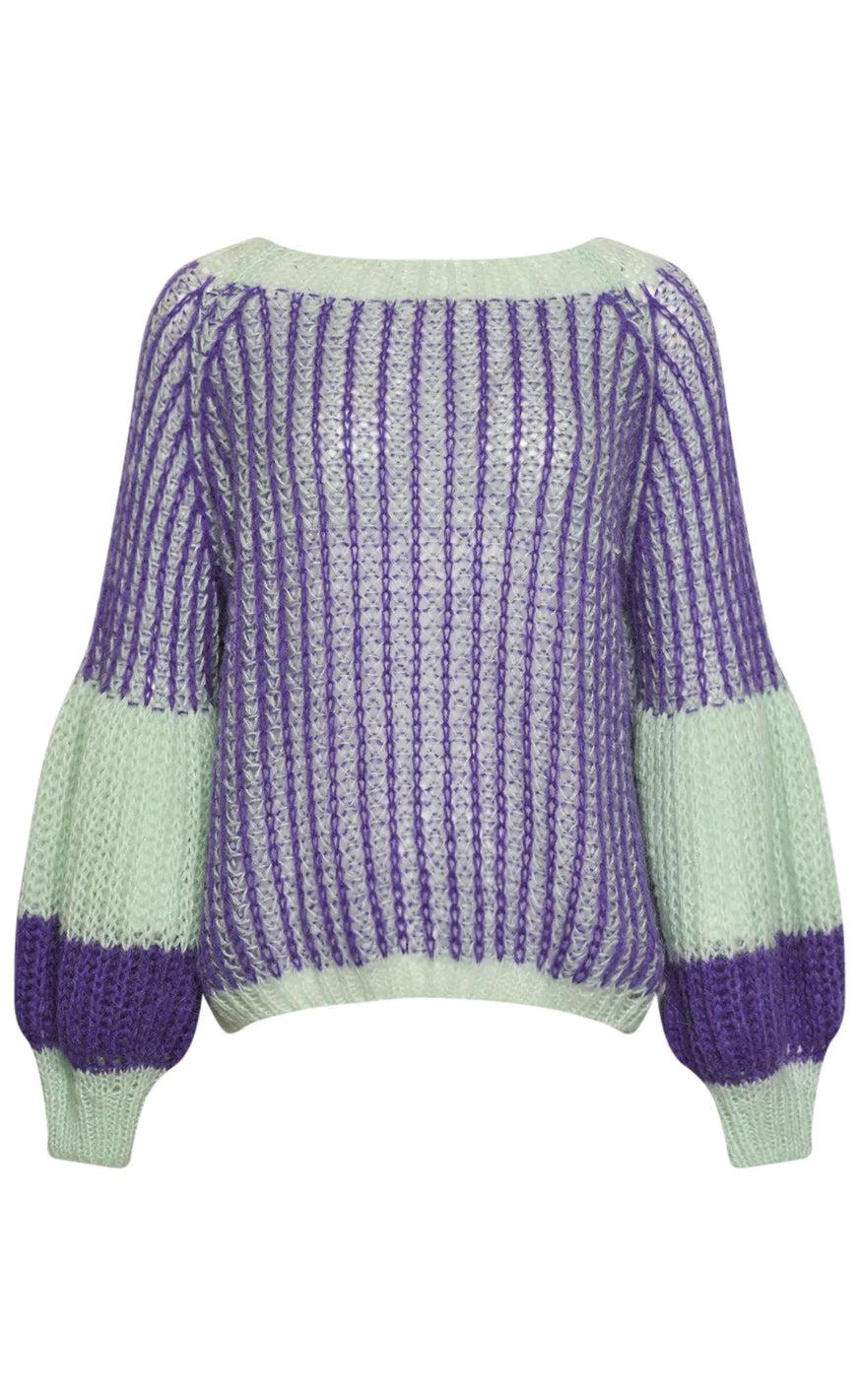 Noella Sweater Liana Lilac Sage