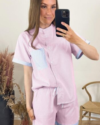 Noella  -shirt Ebony Rose Mix