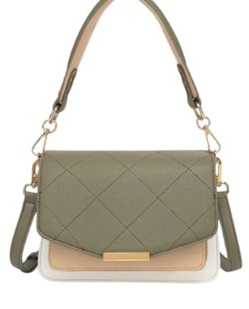 Noella Taske Blanca Multi Comparment Army  White  Beige