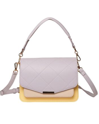 Noella Taske Blanca Multi Compartment Soft Purple Yellow