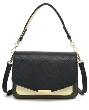 Noella Taske Blanca Multi Medium Black Green Cream