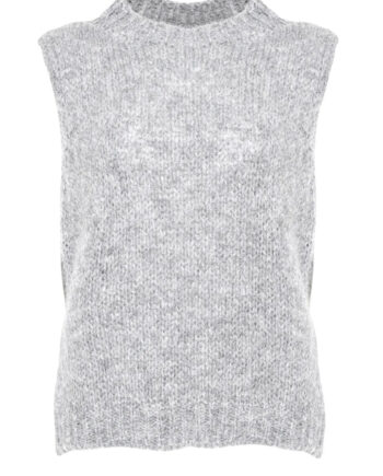 Noella Vest Kala Light Grey Melange