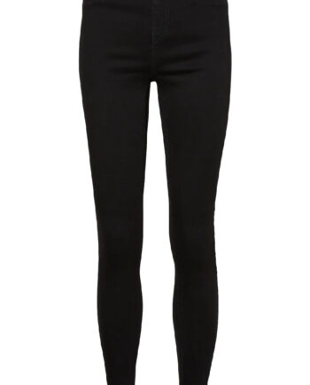 Noisy May Bukser Callie Skinny Black Denim