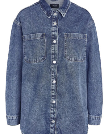 Nosiy May Jakke Alva     Medium Blue Denim