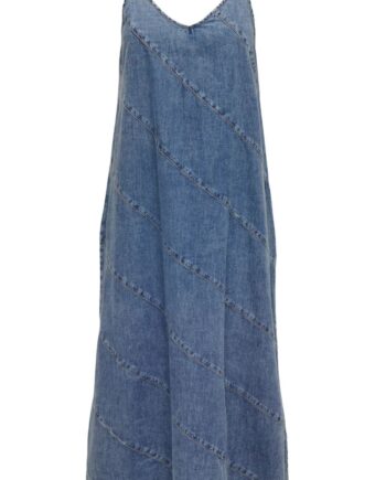 Only Kjole Dia Sl Cut Light Blue Denim