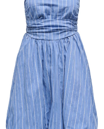 Only Kjole Lesie Blue Bonnet Esie Stripe