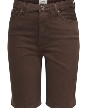 Only Shorts Sonny Dark Brown Denim