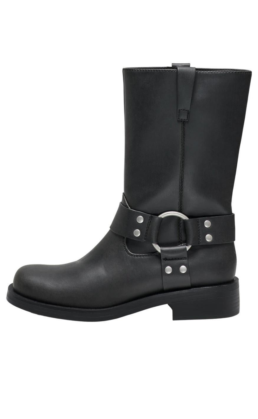 Only Støvler Bax Biker Long Black