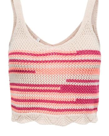 Only Top Merida Life Fuchsia Fedora Ecru Papaya Punch