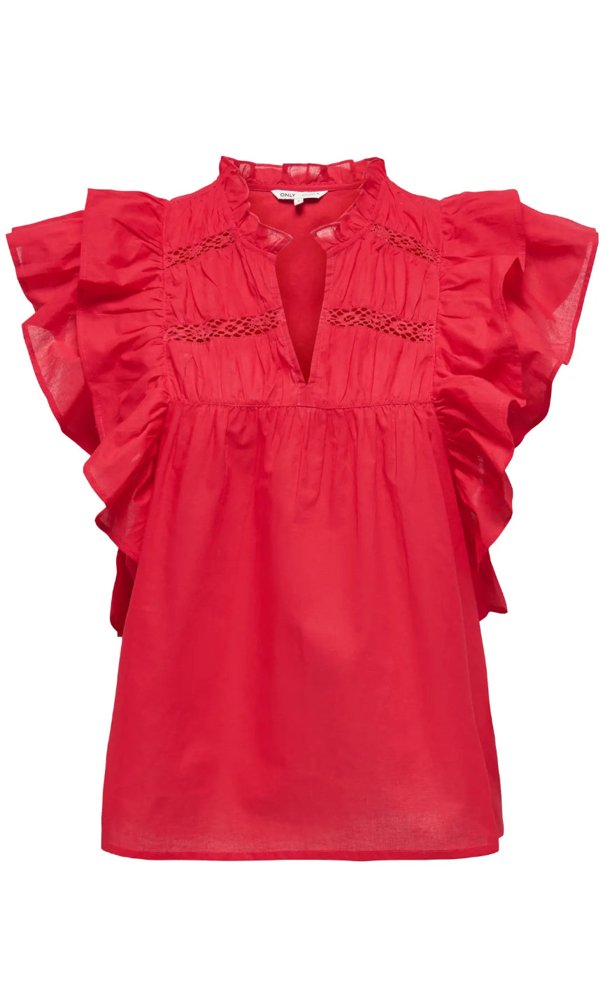 Only Top Sunny High Risk Red