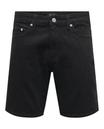 Onsedge Black 8012 Pim Dnm Shorts
