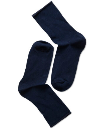 Oroblu Strømper Note Woman Bamboo Roll Top Dark Blue