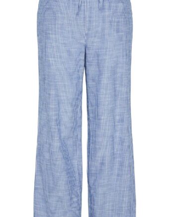 Pieces Bukser Apia Nautical Blue Bright White
