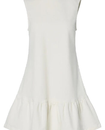 Pieces Kjole Monica White Denim