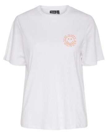 Pieces  -shirt Molly Bright White