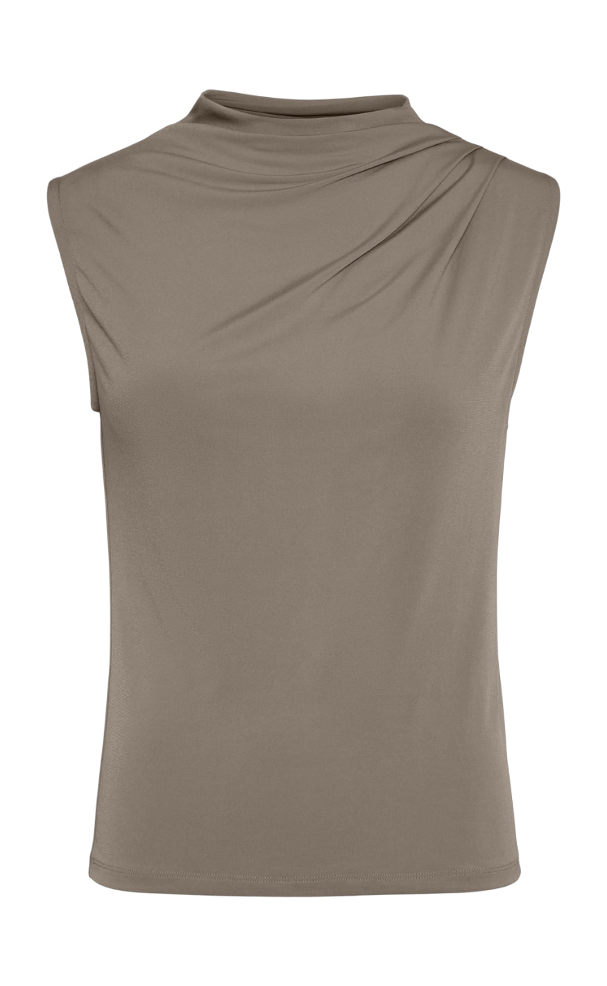 Pieces Top Madison Taupe Grey
