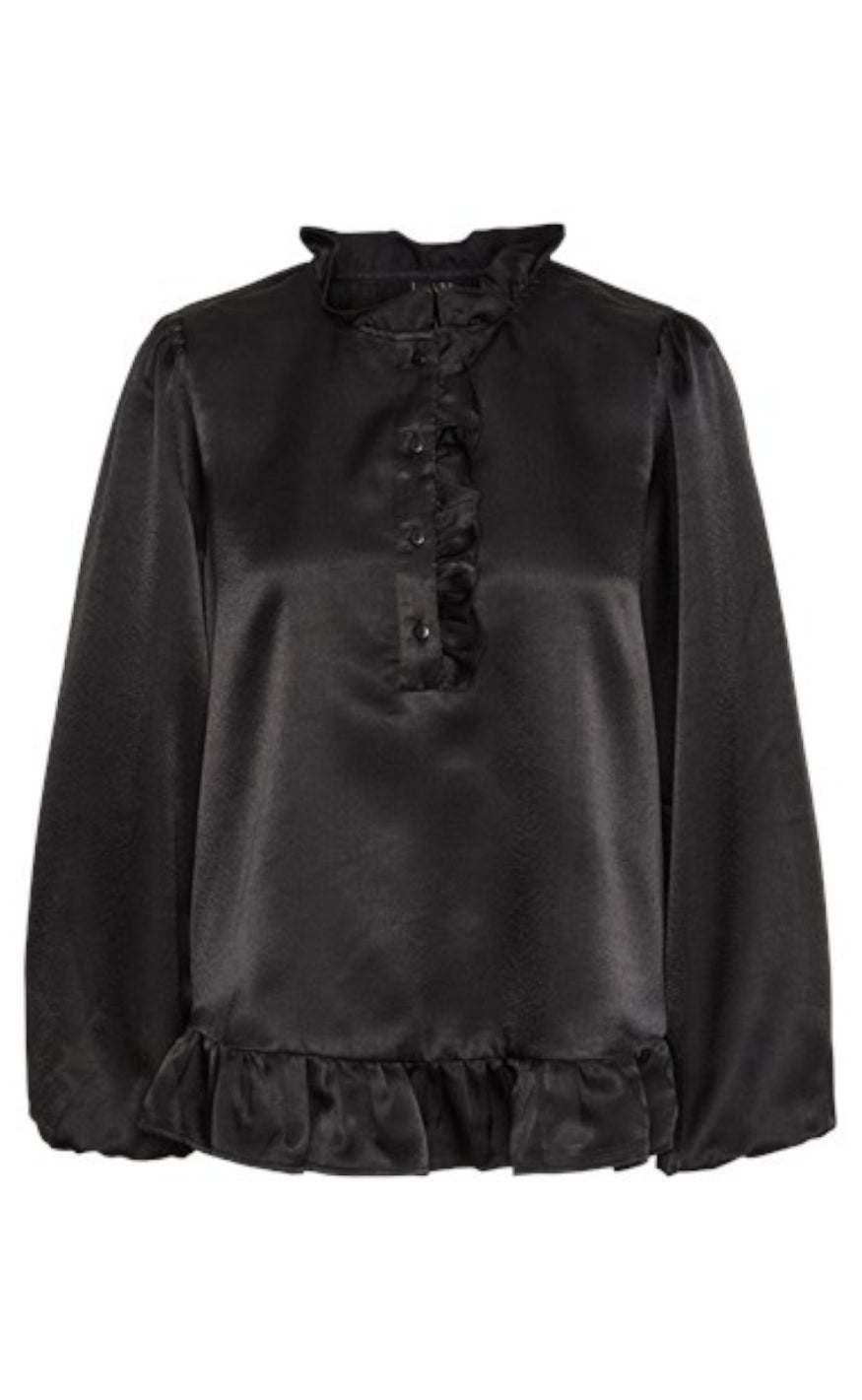 Pieces Top Nessa Black