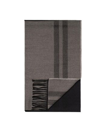 Plaid Merino Wool Scarf