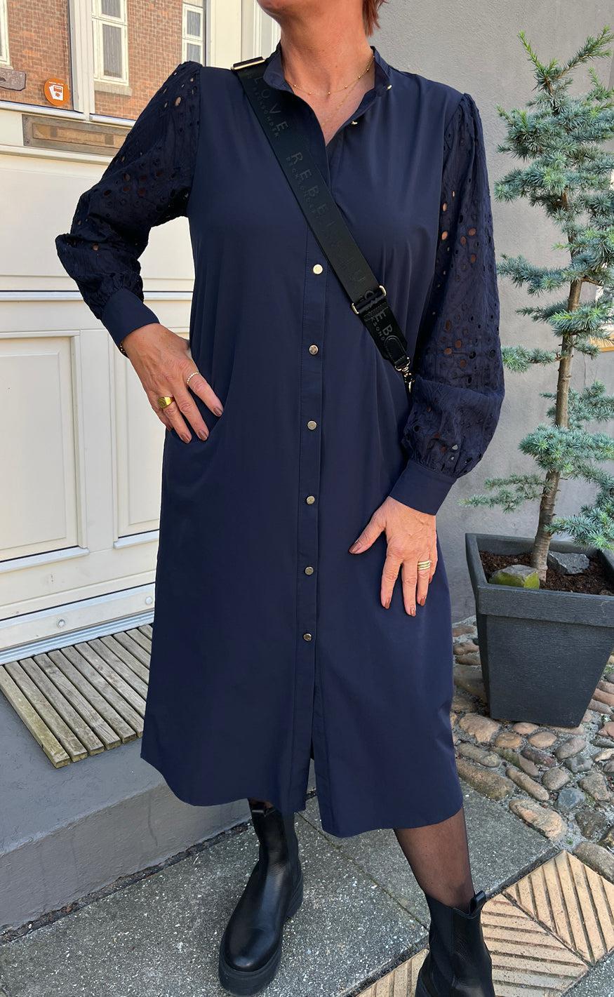 Say Ina Copenhagen Kjole Demi Navy Blue