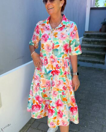 Say Ina Copenhagen Kjole Karla Multi Flower