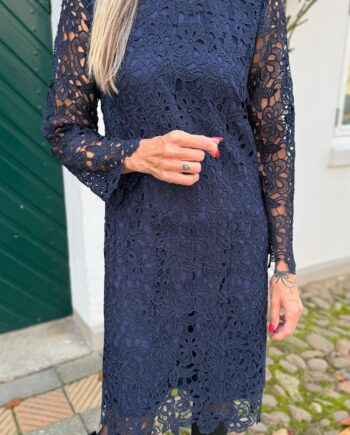 Say Ina Copenhagen Kjole Mira Navy Blue