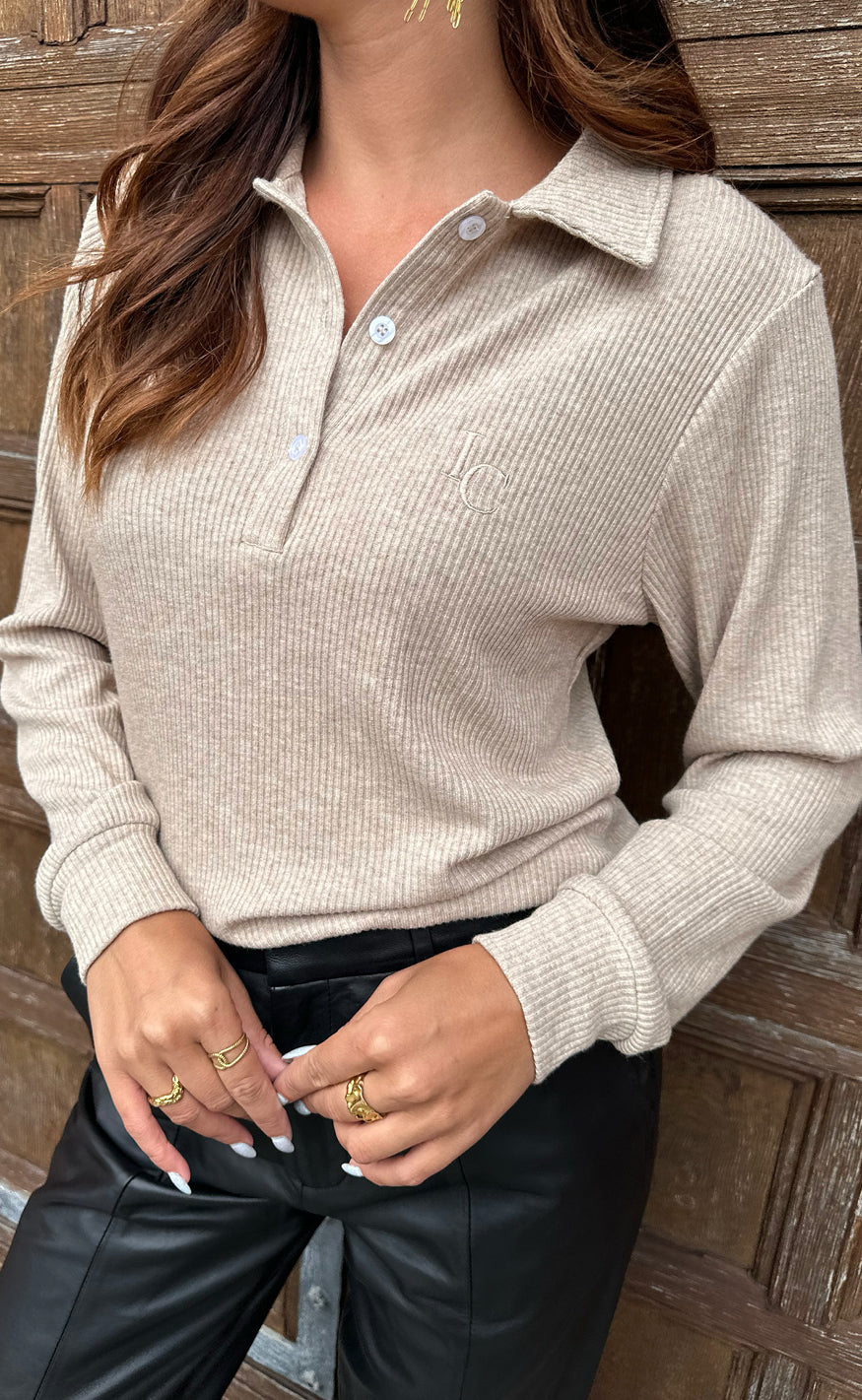 Say Ina Copenhagen Polo Rimona Beige