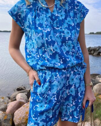 Say Ina Copenhagen Shorts Amelia Blue Flower