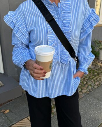 Say Ina Copenhagen Skjorte Frida Blue Striped