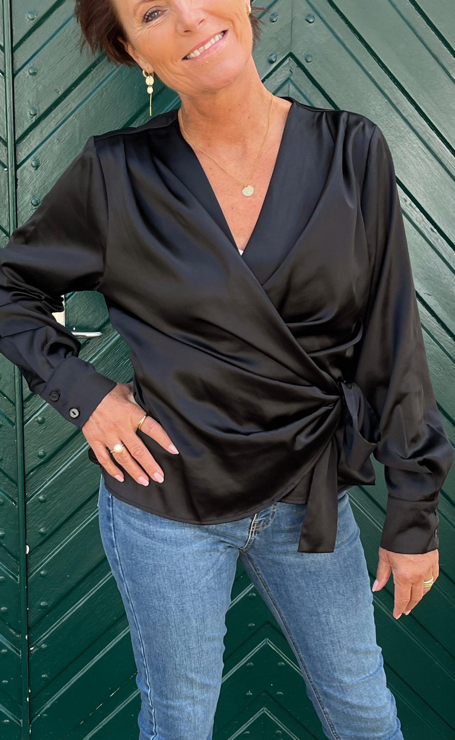 Say Ina Copenhagen Skjorte Josse Black