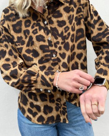 Say Ina Copenhagen Skjorte Stella Leopard