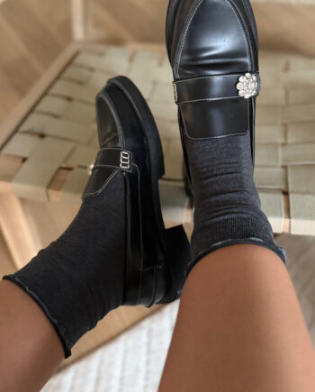 Say Ina Copenhagen Strømper Alina  -pack Dark Grey Melange