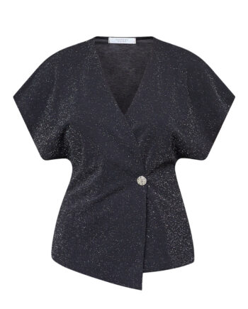Sisters Point Vest Gevela Black Silver